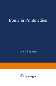 Book Cover: Ironie in Printmedien